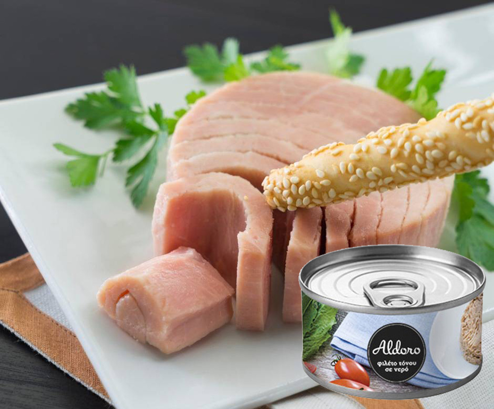 Φιλέτο Τόνου σε Νερό