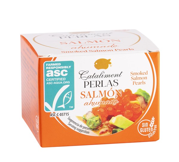 Πέρλες Καπνιστού Σολωμού CATALIMENT 100gr