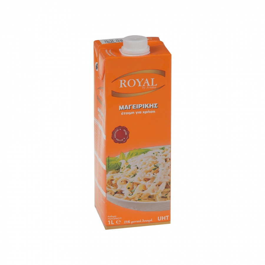 Κρέμα Φυτική Μαγειρικής 23% ROYAL 