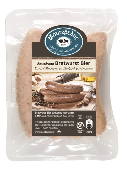 Λουκάνικα Bier Bratwurst 360gr