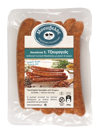 Λουκάνικα τ.Τζουμαγιάς 300gr