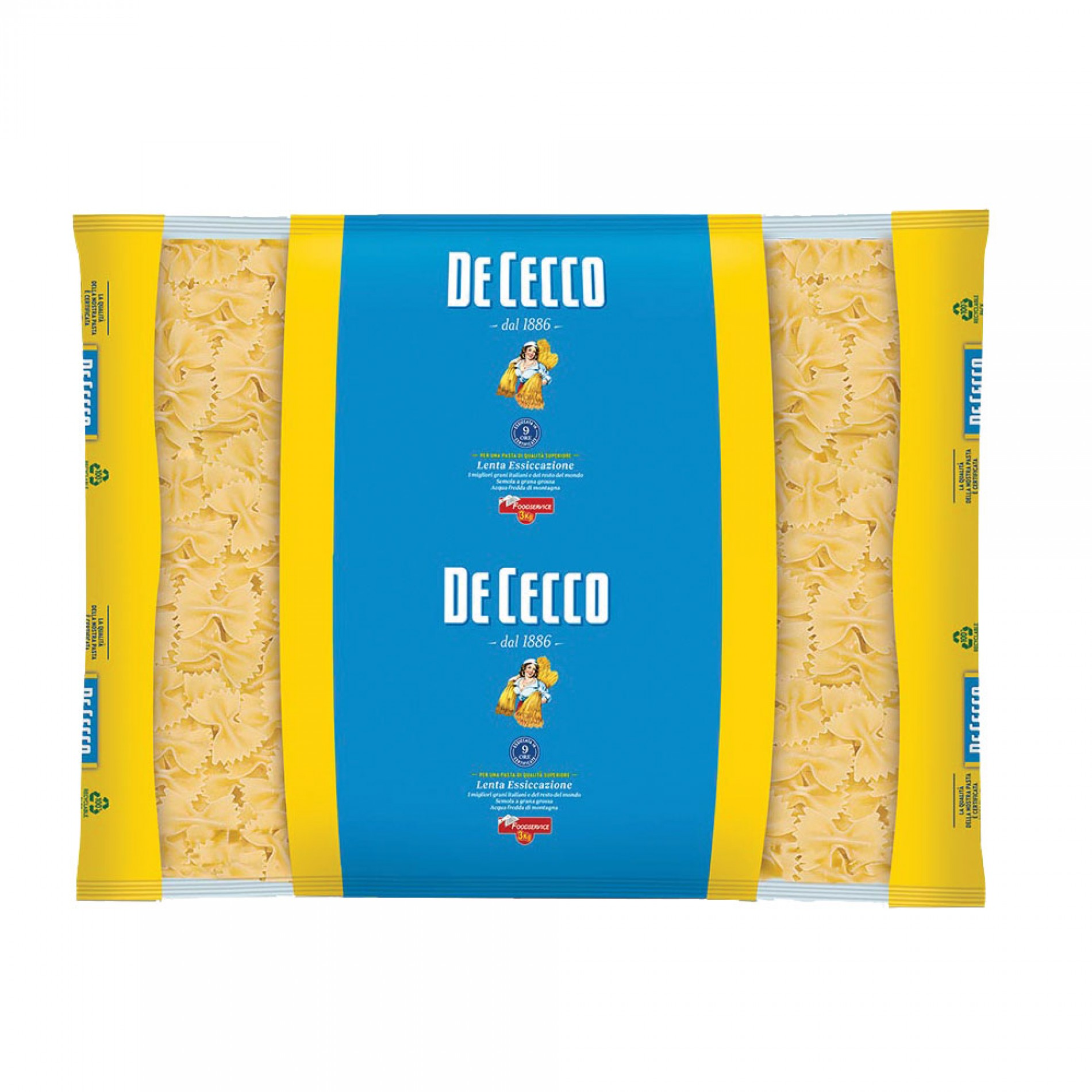 Ζυμαρικά Farfalle no. 93 De Cecco 3kgr