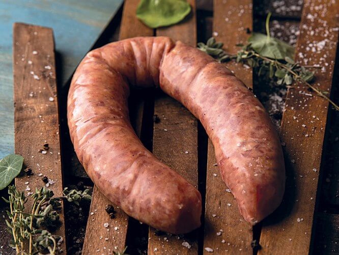 Λουκάνικο Μαύρου Χοίρου Greco Negro ⁓1kgr