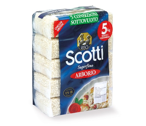 Ρύζι ARBORIO Vacuum 1kgr SCOTTI