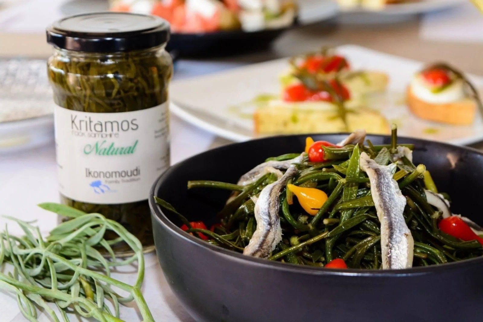 Κρίταμος Ορμυλίας σε Άλμη ΟΙΚΟΝΟΜΟΥΔΗ 950gr