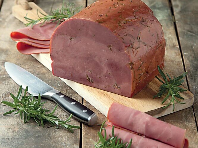 Ζαμπόν Μοσχαρίσιο Φούρνου με Δενδρολίβανο